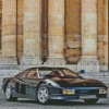 Black Ferrari F176 Car Diamond Painting