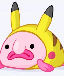 Blobfish Pikachu Diamond Painting