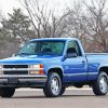 Blue Chevy Truck Diamond Painting