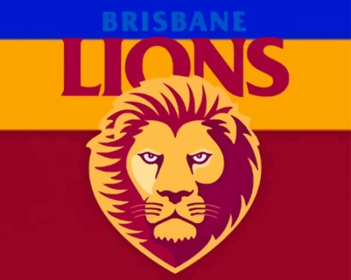 Brisbane Lions Logo Diamond Painting