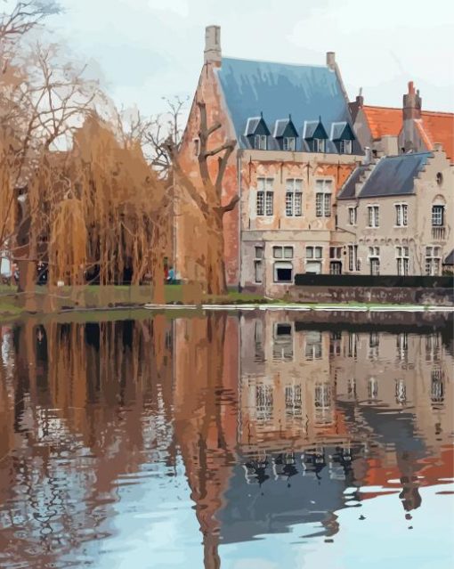 Bruges Minnewaterpark Diamond Painting