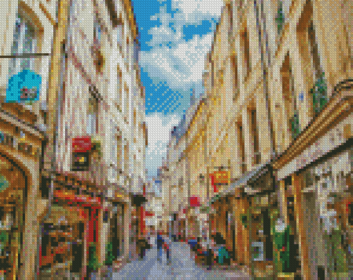 Caen Alleys Diamond Painting