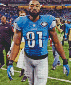 Calvin Johnson Diamond Painting