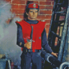 Captain Scarlet Character Diamond Painting