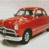 Caramel Color 49 Ford Coupe Diamond Painting