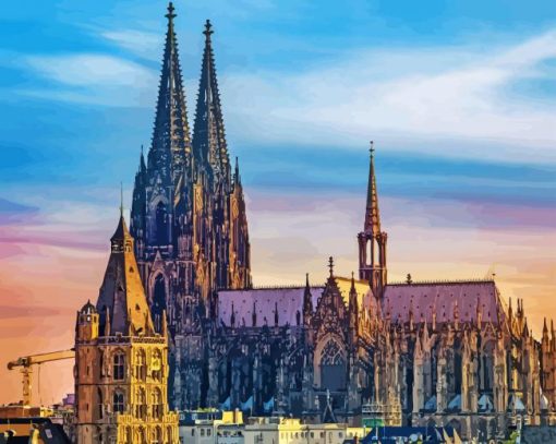 Cologne Cathedral Germany Diamond Painting