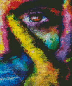 Colorful Eye Diamond Painting