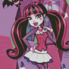 Draculaura Monster High Diamond Painting