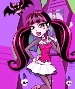 Draculaura Monster High Diamond Painting