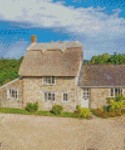 Farm Cottage Diamond Painting