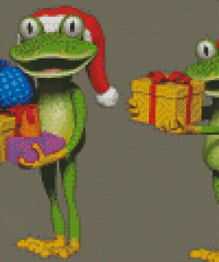 Frogs Cartoon Diamond Painting