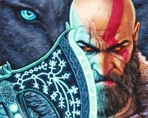 God Of War Ragnarok Diamond Painting