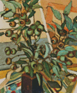 Gum Nuts Plant Diamond Painting