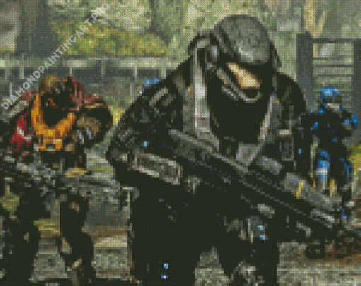 Halo Reach Game Diamond Painting