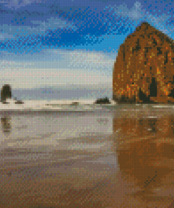 Haystack Rock Diamond Painting