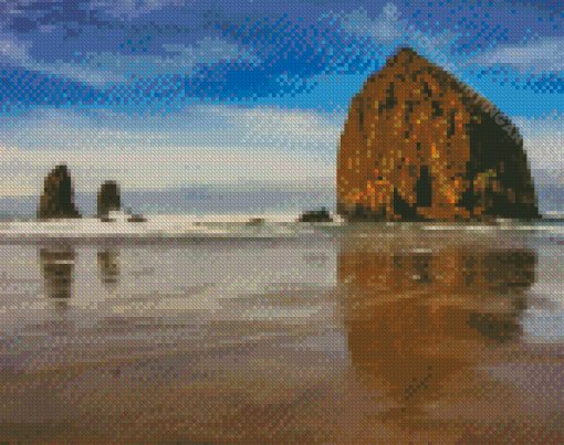 Haystack Rock Diamond Painting