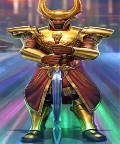 Heimdall Marvel Warrior Diamond Painting