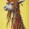 Llama With Dreadlocks Diamond Painting