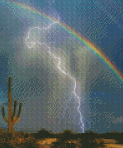 McCown Desert Rainbow Diamond Painting