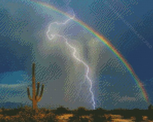 McCown Desert Rainbow Diamond Painting