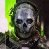 Modern Warfare Ghost Game Diamond Painting