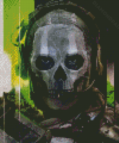 Modern Warfare Ghost Game Diamond Painting