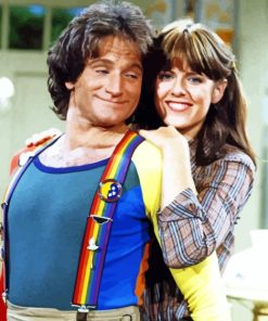 Mork And Mindy Couple Diamond Painting