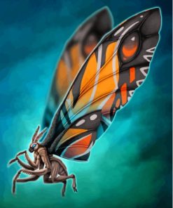 Mothra Butterfly Diamond Painting