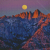 Mt Whitney At Night Diamond Painting