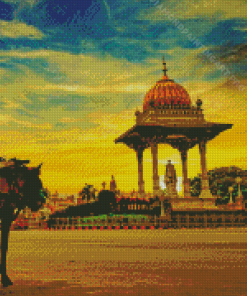 Mysuru Sunset India Diamond Painting