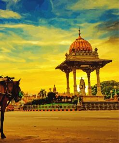 Mysuru Sunset India Diamond Painting