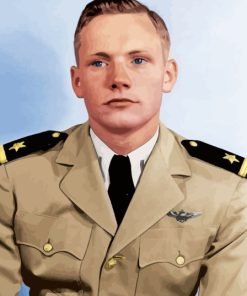 Neil Armstrong American Astronaut Diamond Painting