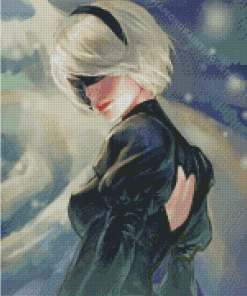 NieR Automata 2B Game Diamond Painting