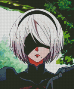 NieR Automata 2B Diamond Painting