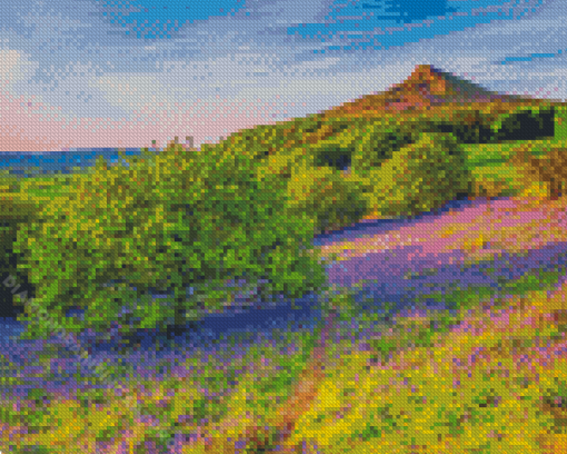 North York Moors National Park Rosberry Diamond Painting