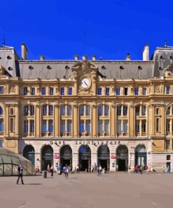 Paris Saint Lazare Station Diamond Painting