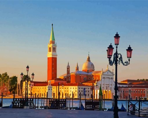 Piazza San Marco In Italy Diamond Painting