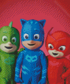 Pj Mask Diamond Painting