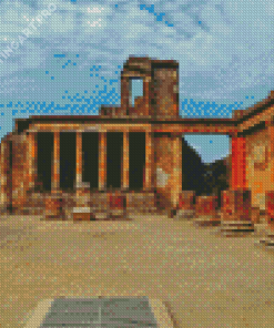 Pompeii Italy Diamond Painting