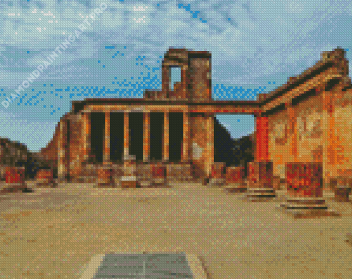 Pompeii Italy Diamond Painting