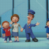 Postman Pat Family Diamond Painting