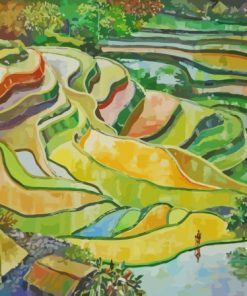 Rice Terraces Diamond Painting