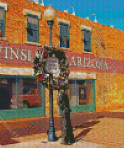 Standin On The Corner In Winslow Arizona Diamond Painting