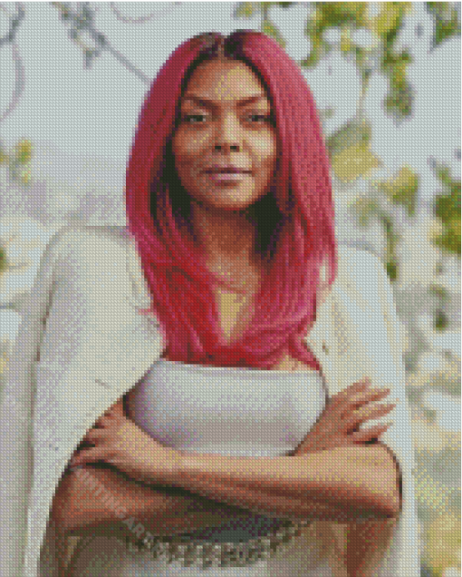 Taraji P Henson Diamond Painting