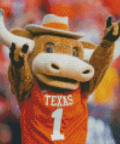 Texas Longhorns Mascot Diamond Painting