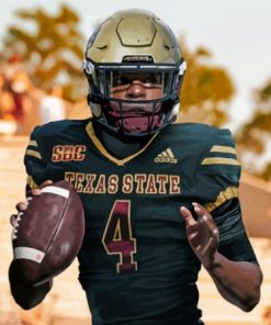 Texas State Bobcats Player Diamond Painting