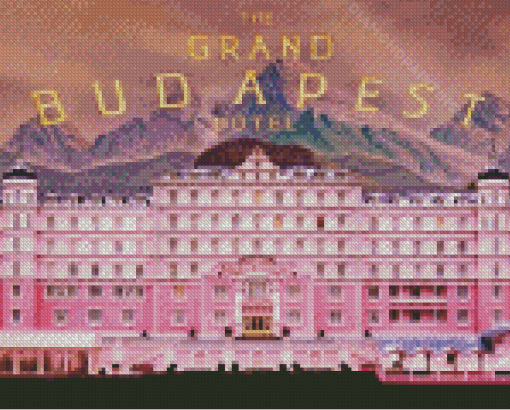 The Grand Budapest Hotel Poster Diamond Painting