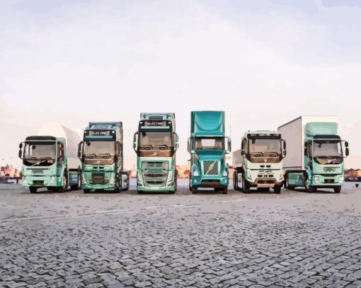 The Volvo Trucks Diamond Painting