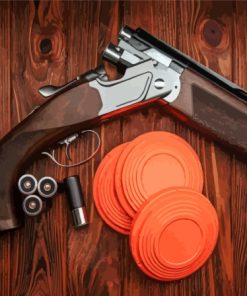 The Trap Shooting Equipment Diamond Painting