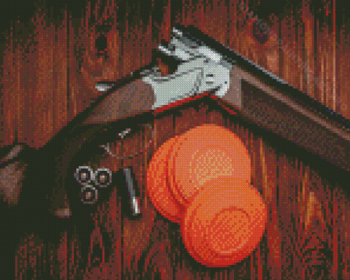 The Trap Shooting Equipment Diamond Painting